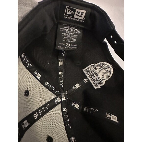 Nets Hardwood Classics New Era 9FIFTY Snapback Hat - Picture 3 of 4